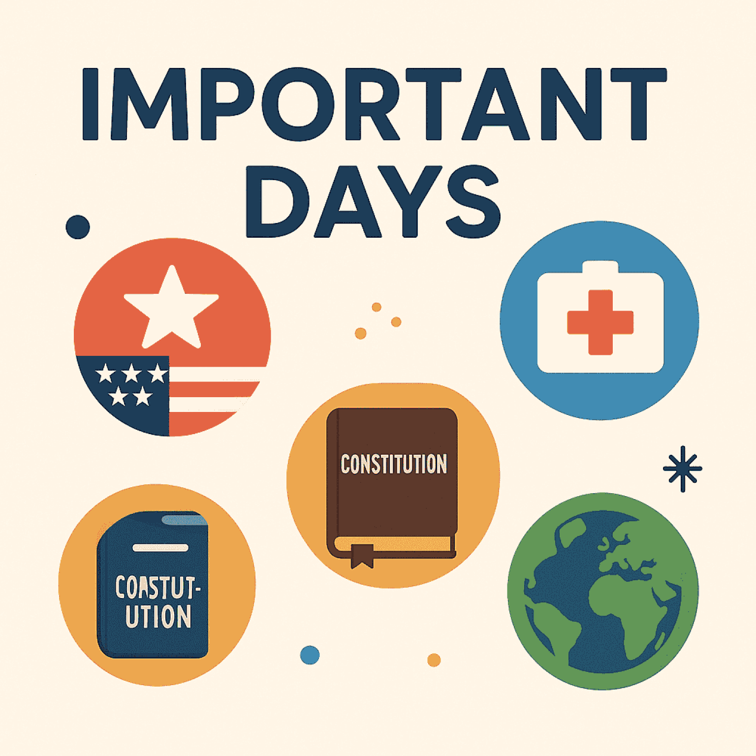 List Of Important Days List of important days