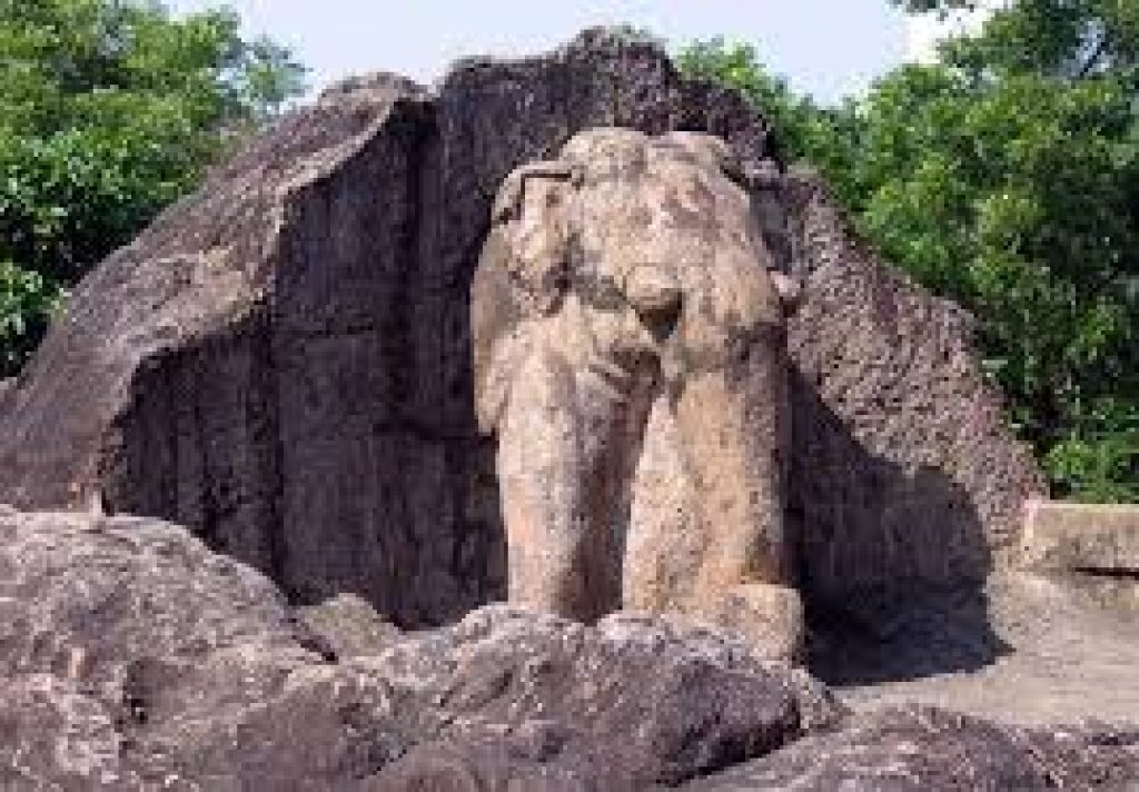 Rock-cut Elephant at Dhauli