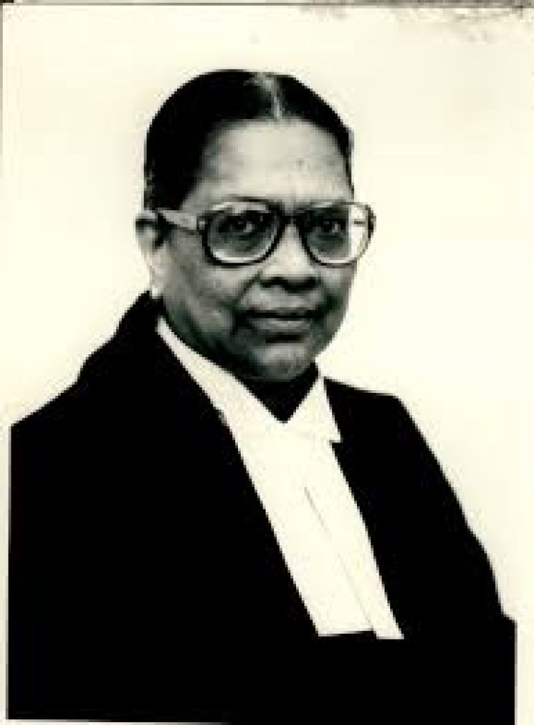 The First Female Judge Of Supreme Court Of India