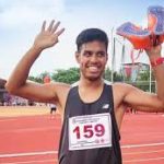 Amlan Borgohain breaks 100m national record
