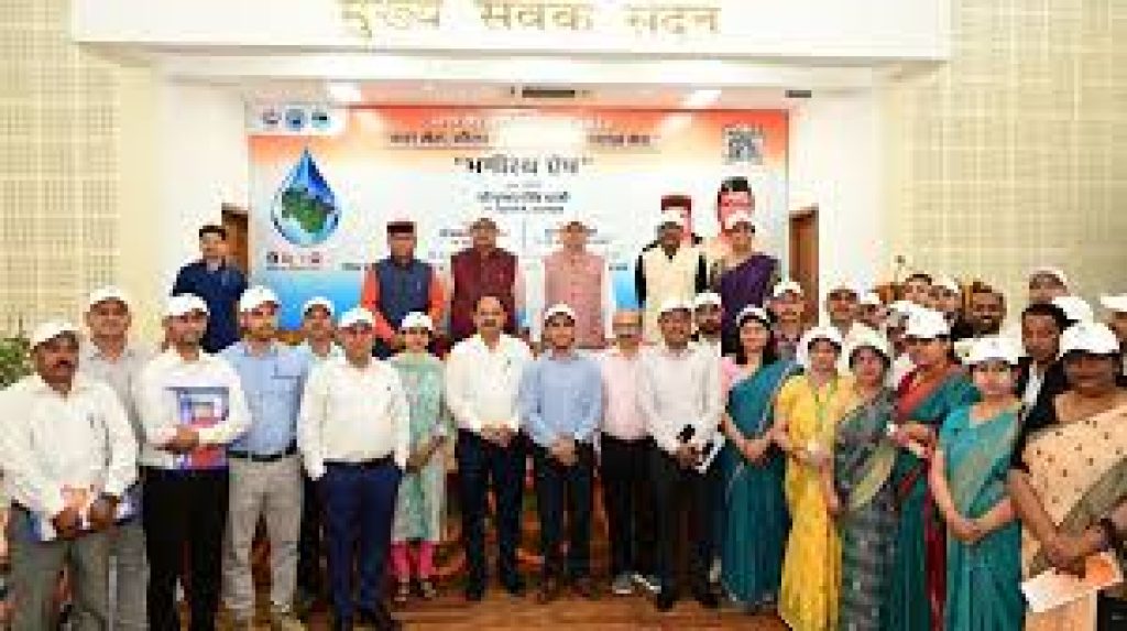 CM Dhami Launches Bhagirath App for Water Conservation in Uttarakhand