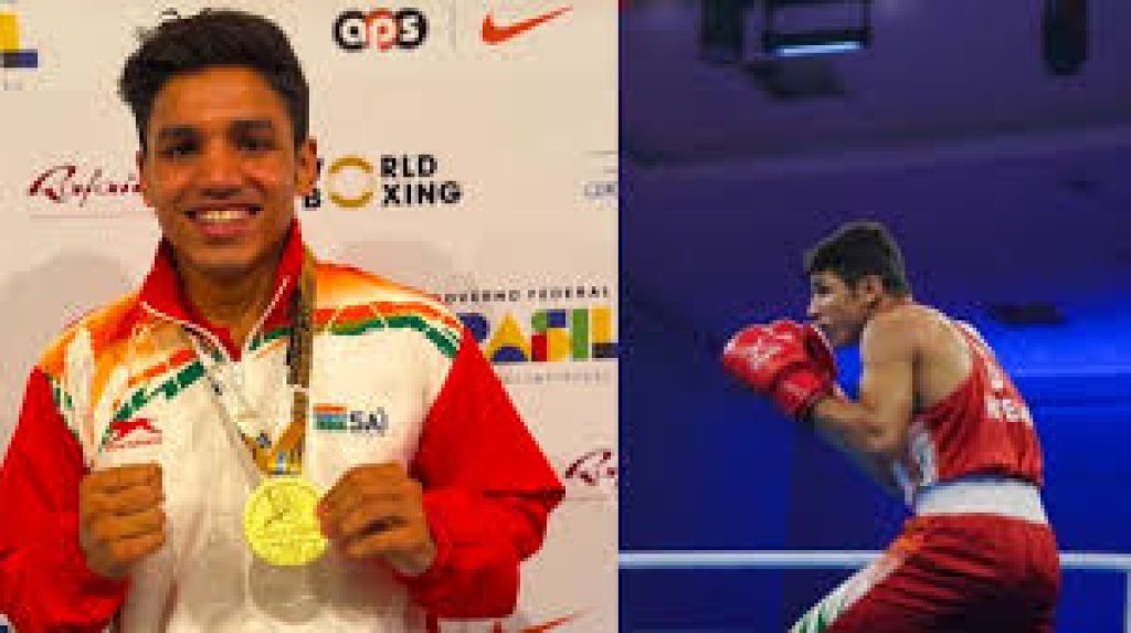 Hitesh Gulia First Indian Boxer to Win Gold at the World Boxing Cup