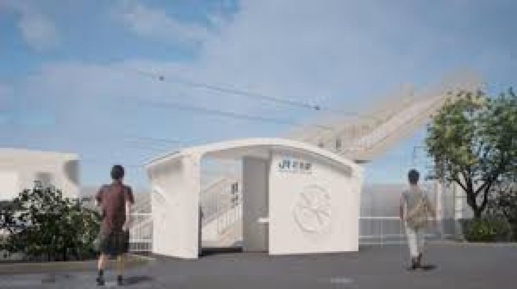 Japan Builds World’s First 3D-Printed Train Station in Record Time