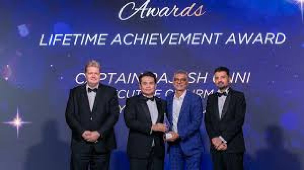 Rajesh Unni Honored With National Maritime Varuna Award