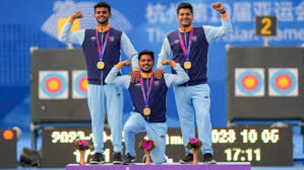 India Wins Historic Gold in Men’s Compound Archery at Worlds