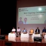 A MoU signed for Skilling Project under PM VIKAS Scheme between Ministry of Minority Affairs and IIT Palakkad