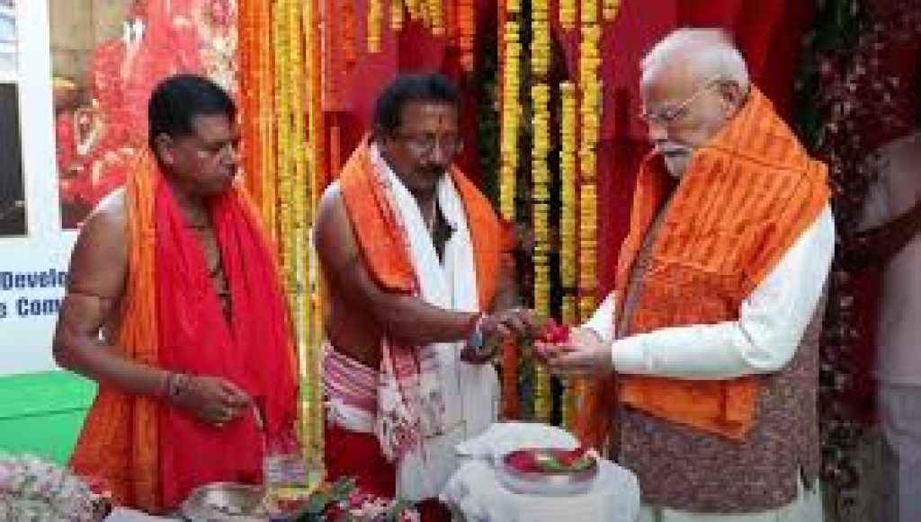PM Modi Inaugurates Redeveloped 524-Year-Old Tripura Sundari Temple in Tripura