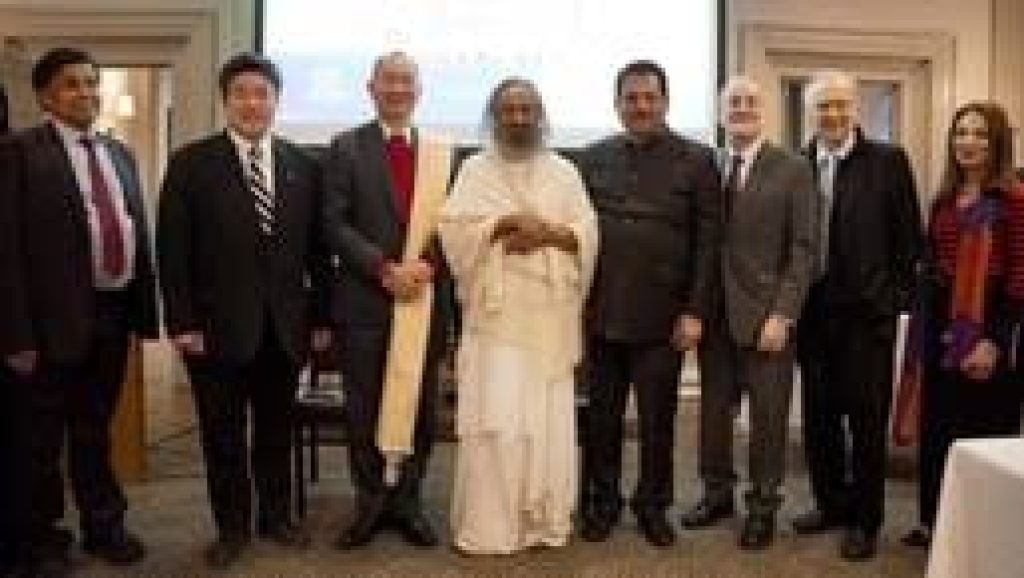 Gurudev Sri Sri Ravi Shankar Awarded World Leader for Peace and Security 2025