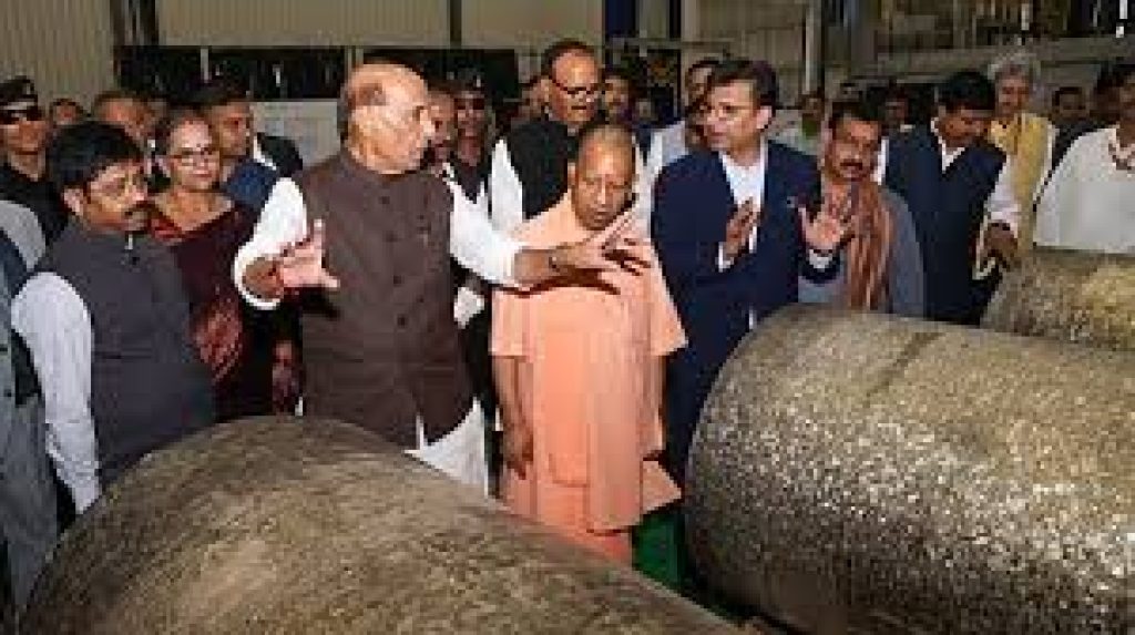 Rajnath Singh Inaugurates Titanium Plant for Defence in Lucknow