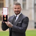 Sir David Beckham Received Knighthood Honour