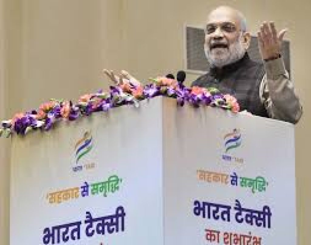 Amit Shah Launches Bharat Taxi, India’s First Cooperative-Based Ride-Hailing Platform
