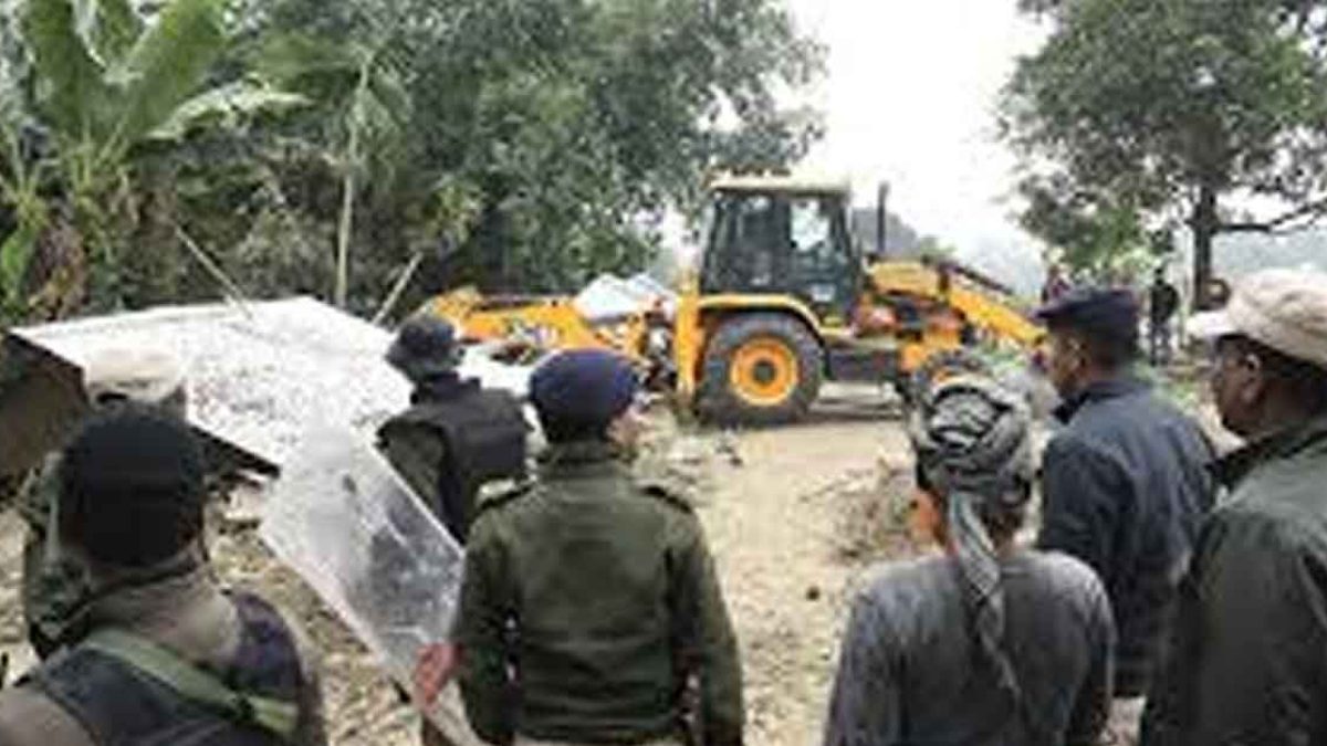 Assam Clears 6,200 Bighas Of Encroached Forest Land In Burhachapori Sanctuary