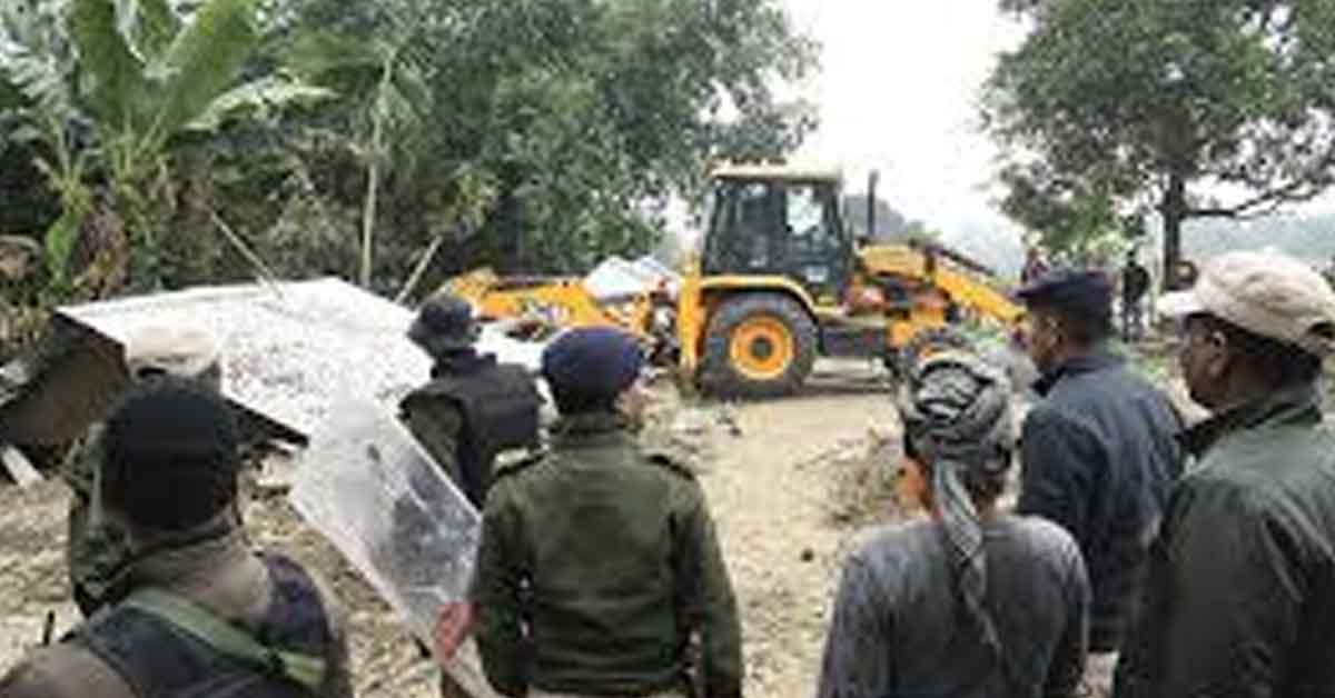 Assam Clears 6,200 Bighas Of Encroached Forest Land In Burhachapori Sanctuary