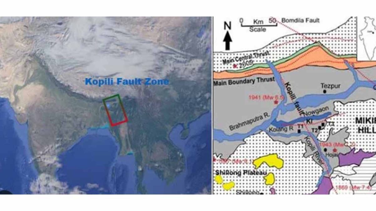 Assam earthquake linked to Kopili Fault