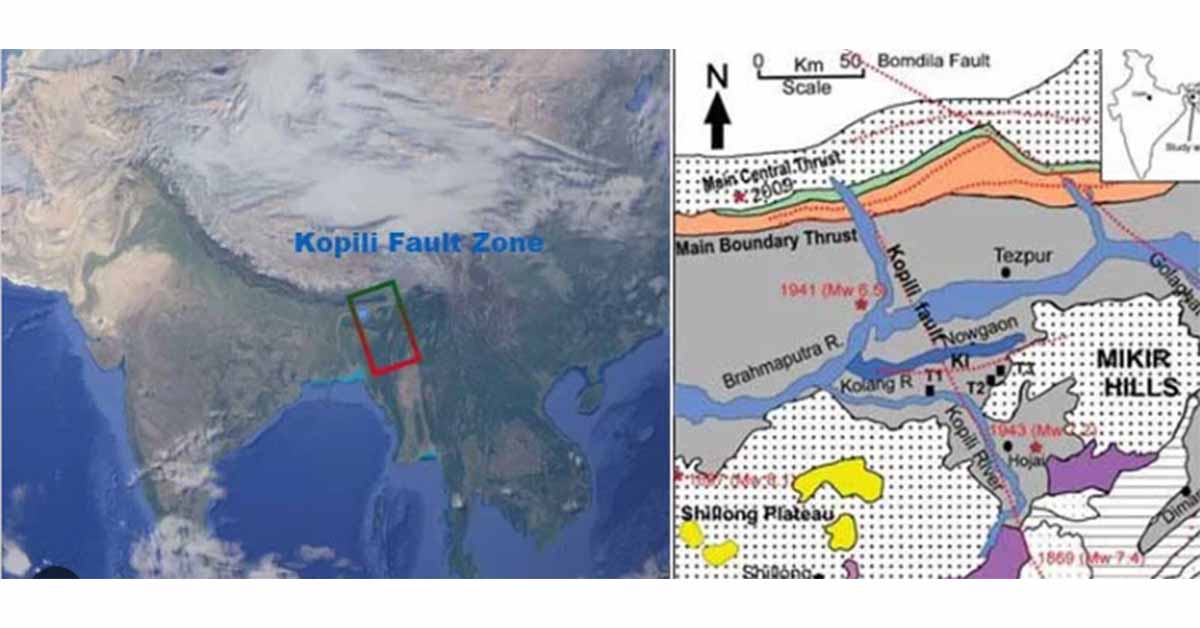 Assam earthquake linked to Kopili Fault