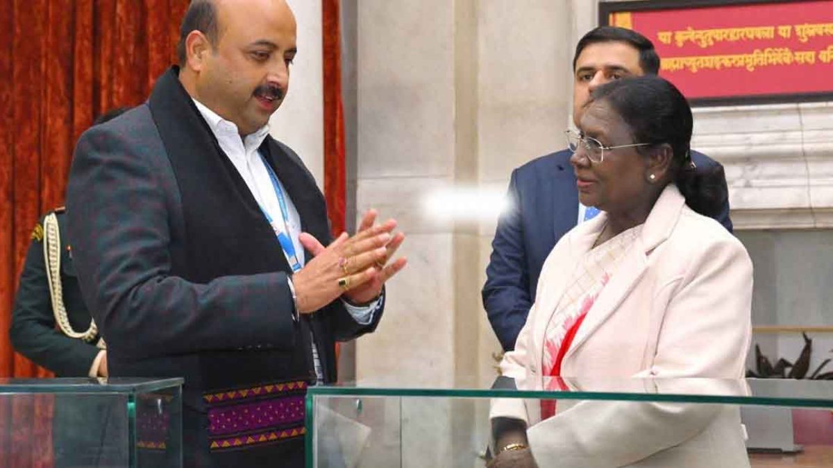 Assam gets pride of place as 'Granth Kutir' showcases classical Assamese manuscripts at Rashtrapati Bhavan