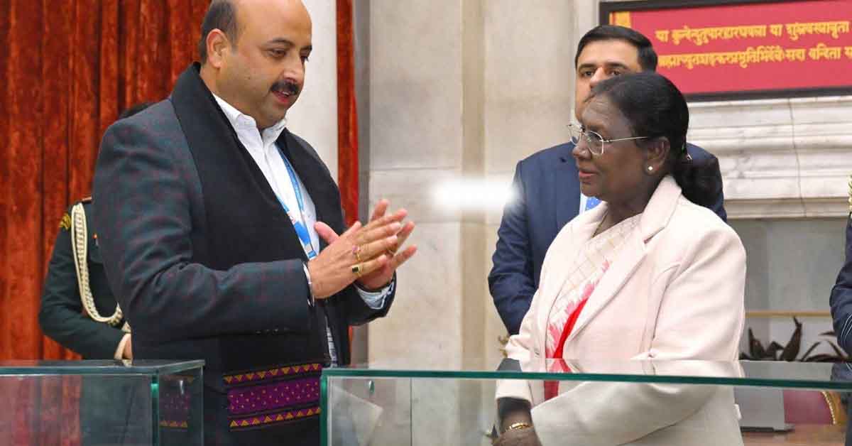 Assam gets pride of place as 'Granth Kutir' showcases classical Assamese manuscripts at Rashtrapati Bhavan