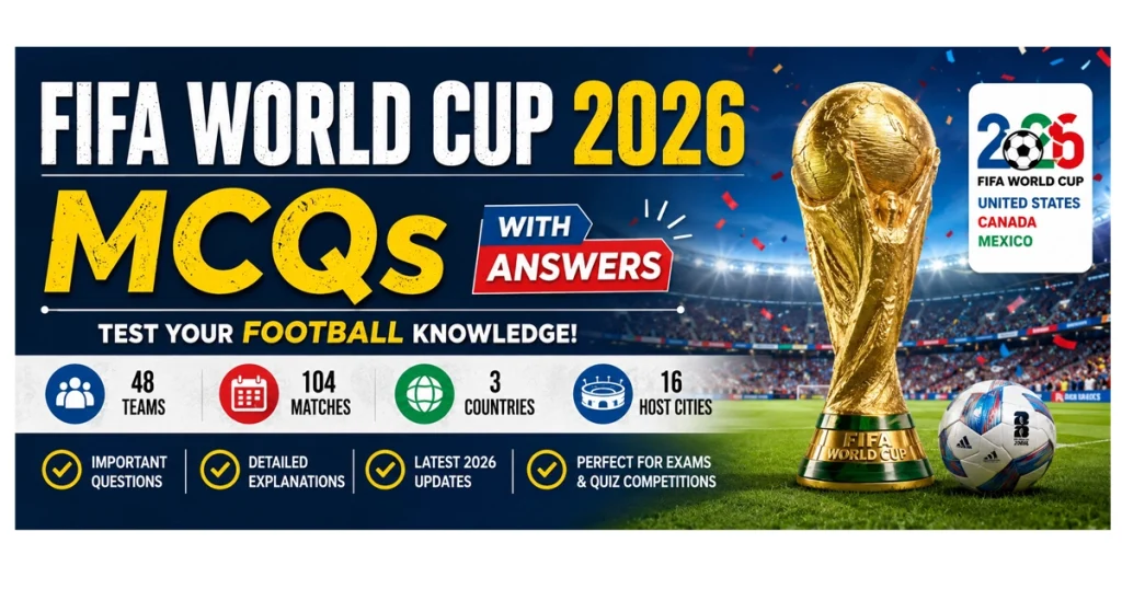 FIFA World Cup 2026 MCQs