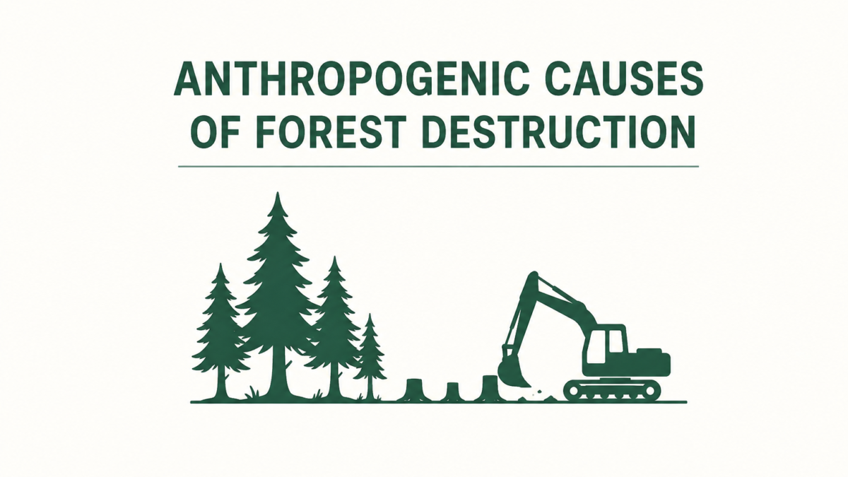 Anthropogenic Causes of Forest Destruction