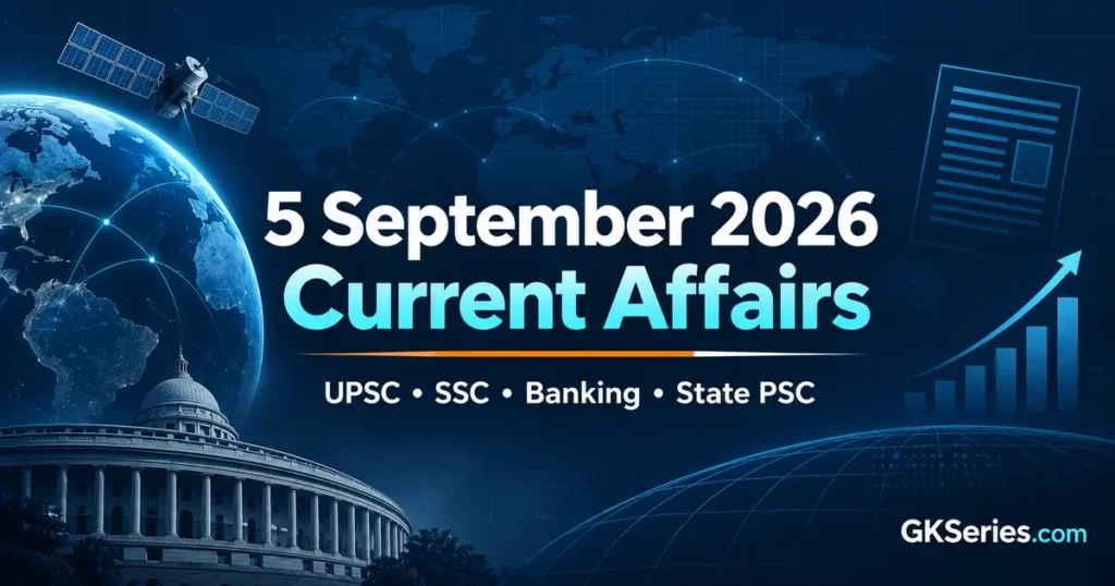 5 september 2026 current affairs