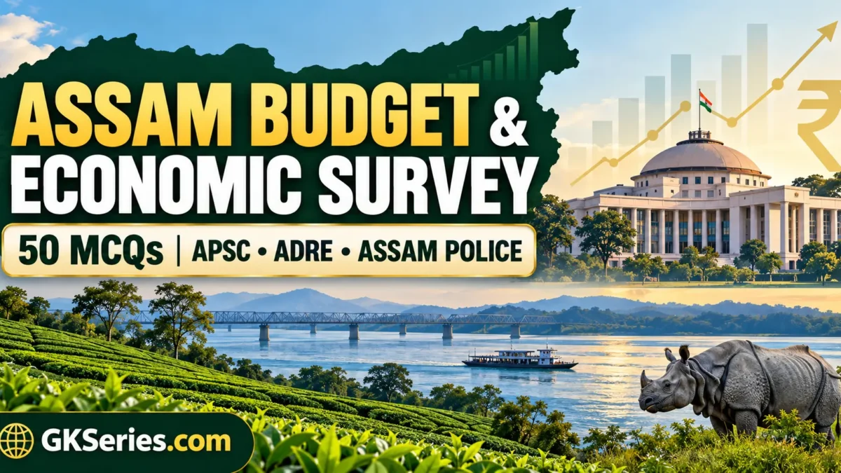Assam Budget and Economic Survey MCQs