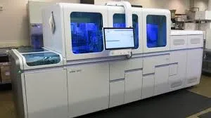 Harsh Vardhan dedicated COBAS 6800 testing machine