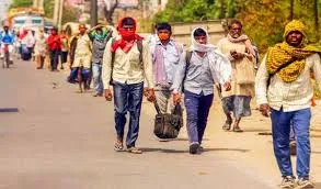MP launched Charan Paduka initiative for migrant labourers