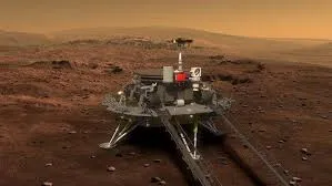 China landed a spacecraft on Mars carrying its first Mars rover