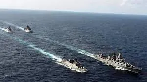 INS Tabar conducted military exercise with Italian Navy in Tyrrhenian Sea