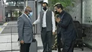 Maldives Foreign Affairs Minister Abdulla Shahid arrived in India