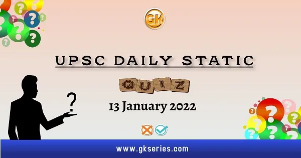 UPSC Daily Static Quiz