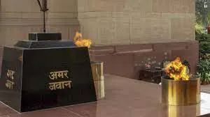 Government merges the eternal flame of Amar Jawan Jyoti with National War Memorial flame