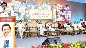 Tamil Nadu chief minister MK Stalin’s autobiography Ungalil Oruvan (One Among You) launched