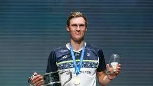 Viktor Axelsen won men's singles title at All England Open 2022