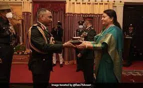 Indian Army Chief Manoj Pande conferred honorary rank of Nepal Army General