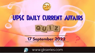 UPSC Daily Current Affairs Quiz