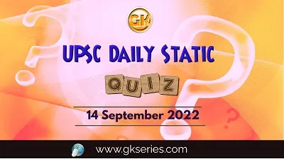 UPSC Daily Static Quiz