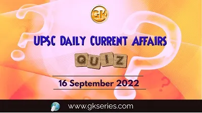 UPSC Daily Current Affairs Quiz