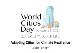 World Cities Day is observed on 31 October