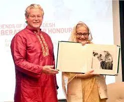 Bangladesh PM Sheikh Hasina confers ‘Friends of Liberation War’ honour on Edward M Kennedy
