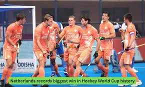 Hockey World Cup 2023, Netherlands records biggest win in Hockey World Cup history