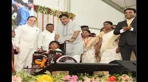 Nitin Gadkari Laid Foundation Stone First Divyang Park of Maharashtra