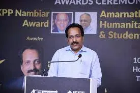 K.P.P. Nambiar Award for ISRO Chairman S. Somanath
