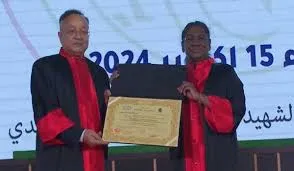 President Murmu Awarded Honorary Doctorate in Algeria