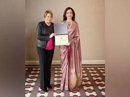 Nita Ambani Honored with Governor of Massachusetts’ Citation