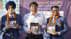 Book ‘March of Glory’ Released to Celebrate India’s 1975 Hockey World Cup Victory