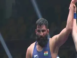Sunil Kumar Wins Bronze at Asian Wrestling Championships 2025
