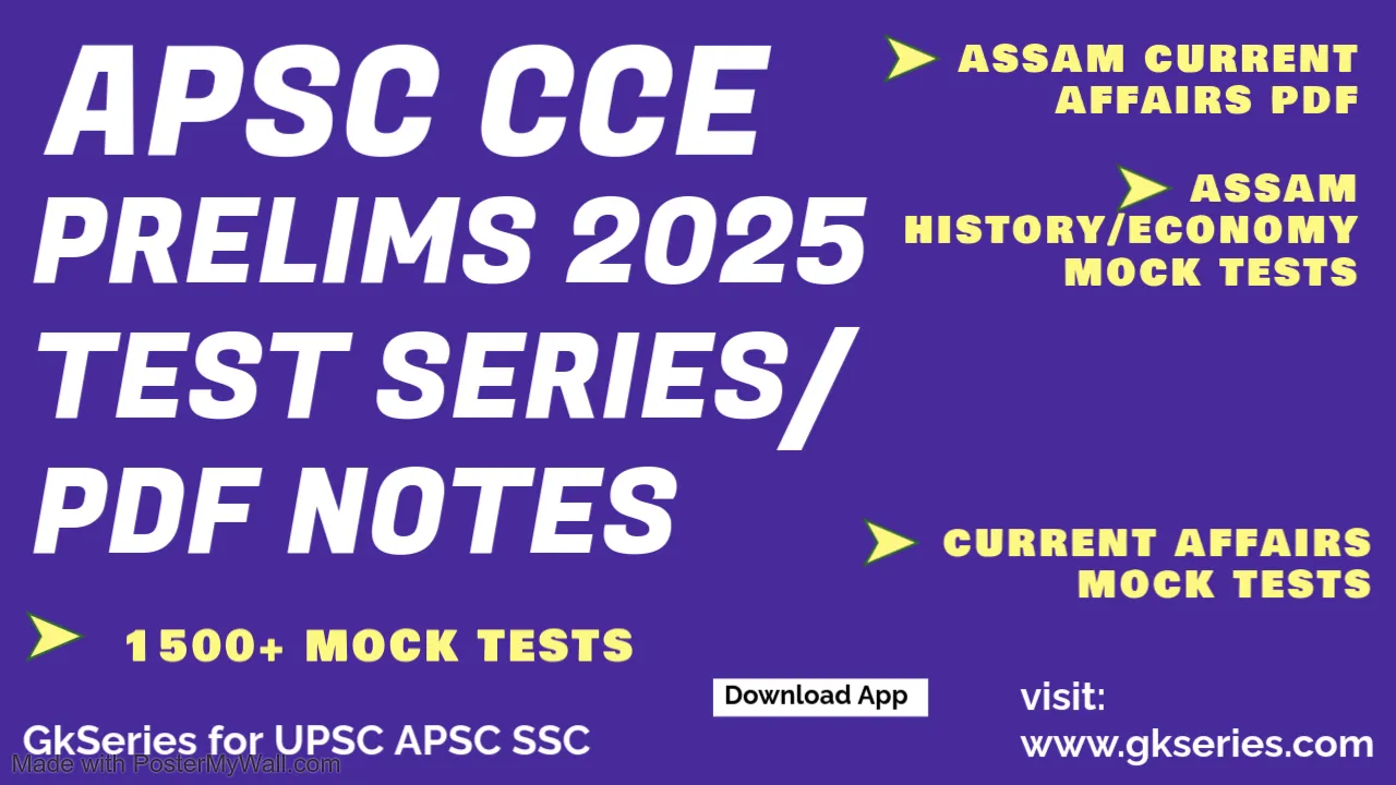 apsc cce prelims 2025 mock tests