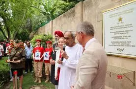 Biju Patnaik Memorial Unveiled in Delhi for Battle of Stalingrad Contribution