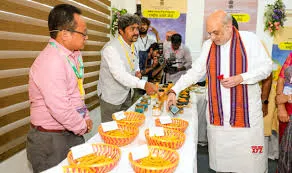 Amit Shah Inaugurates Turmeric Board HQ In Nizamabad